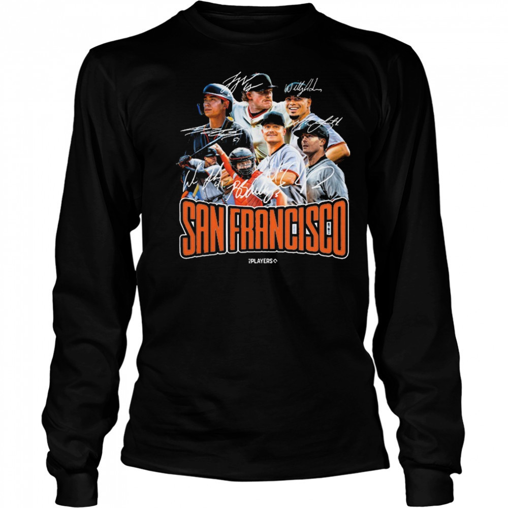San Francisco Padres MLB Players Series Signatures Shirt Long Sleeved