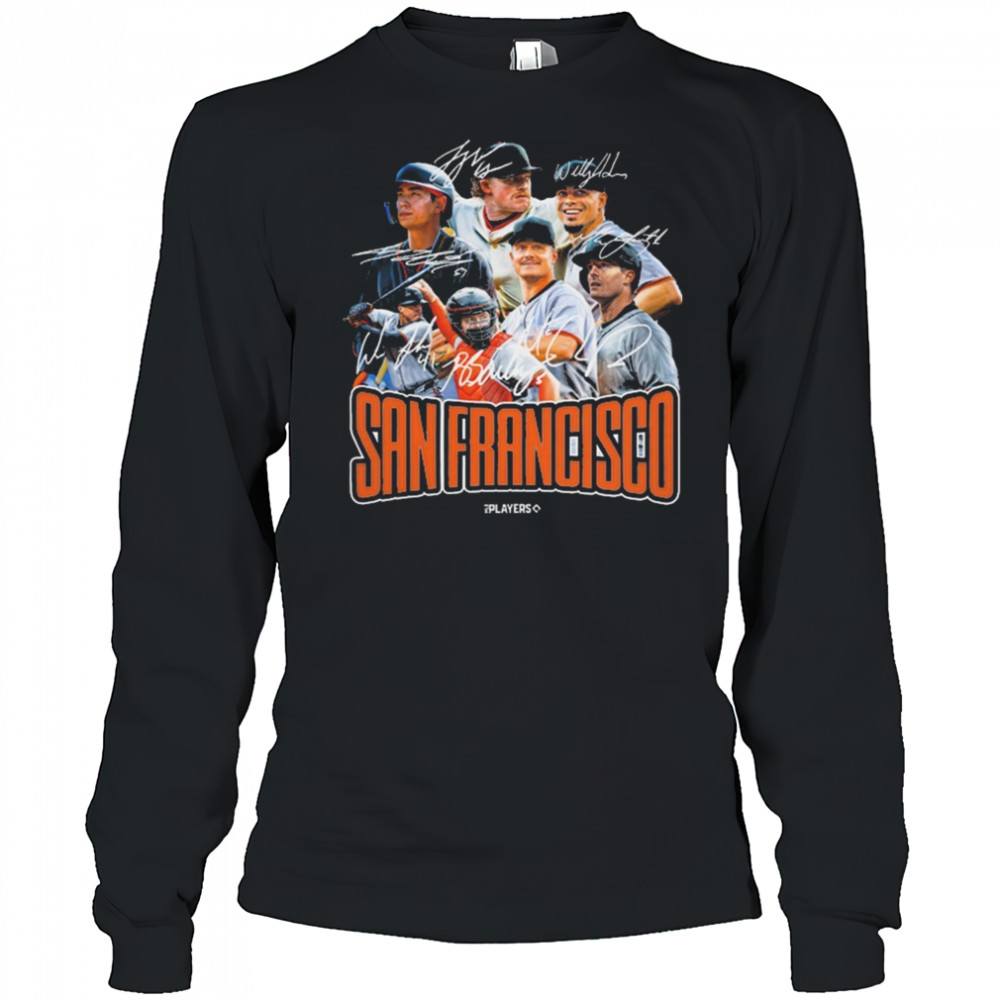 San Francisco Padres MLB Players Series Signatures Shirt Long Sleeved