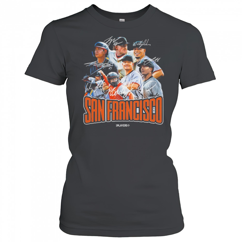 San Francisco Padres MLB Players Series Signatures Shirt Women's T-shirt