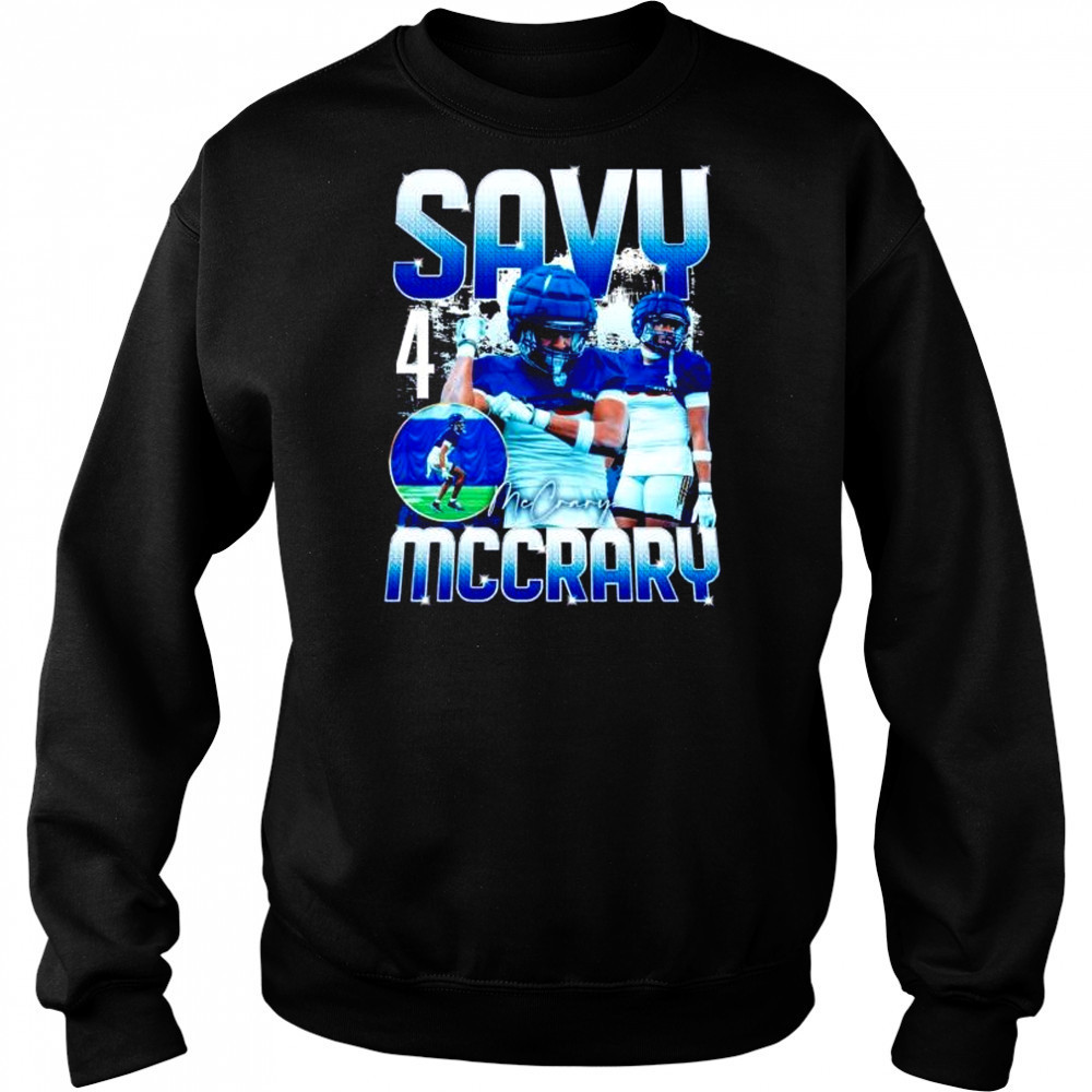 Savy McCrary player collage graphic shirt Hoodie
