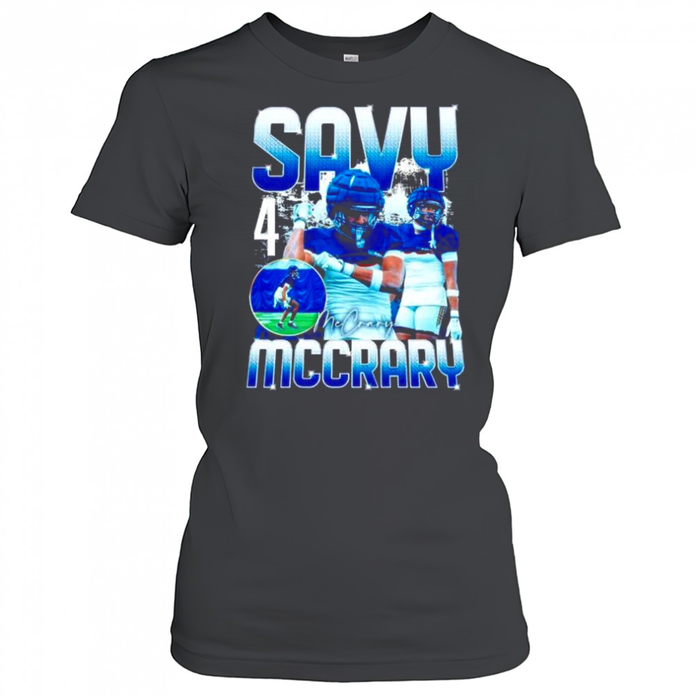 Savy McCrary player collage graphic shirt Women's T-shirt