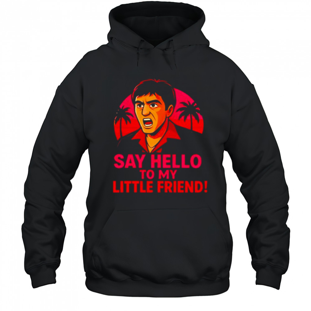 Say hello to my little friend shirt Hoodie