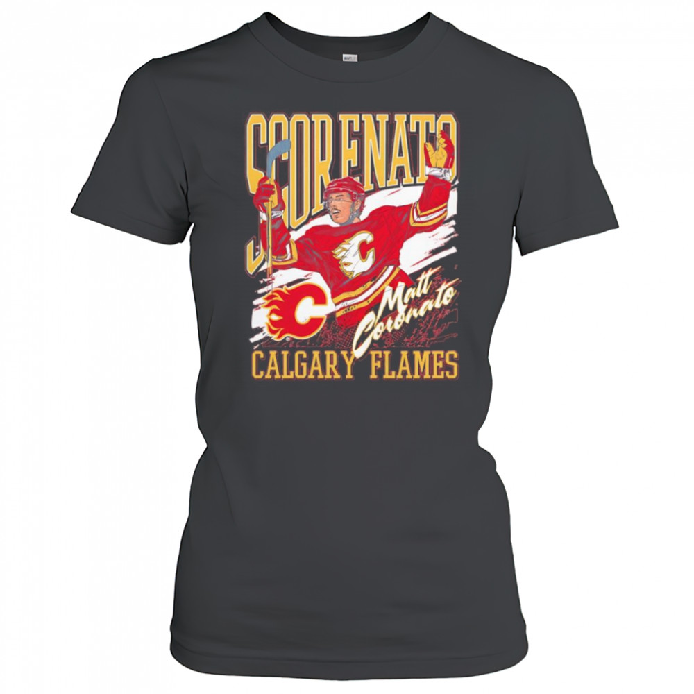 Scorenato Calgary Flames shirt Women's T-shirt
