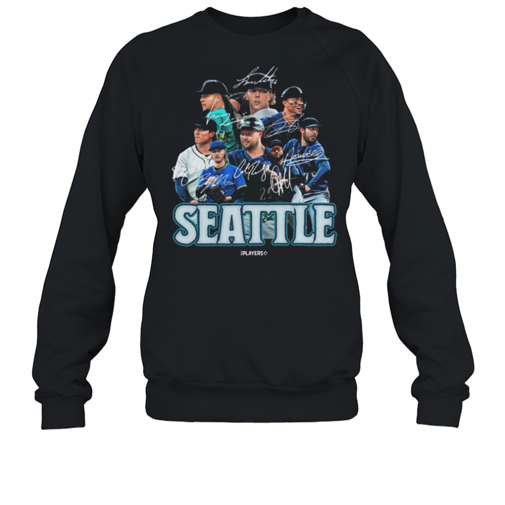 Seattle Mariners MLB Players Series Signatures Shirt Sweatshirt