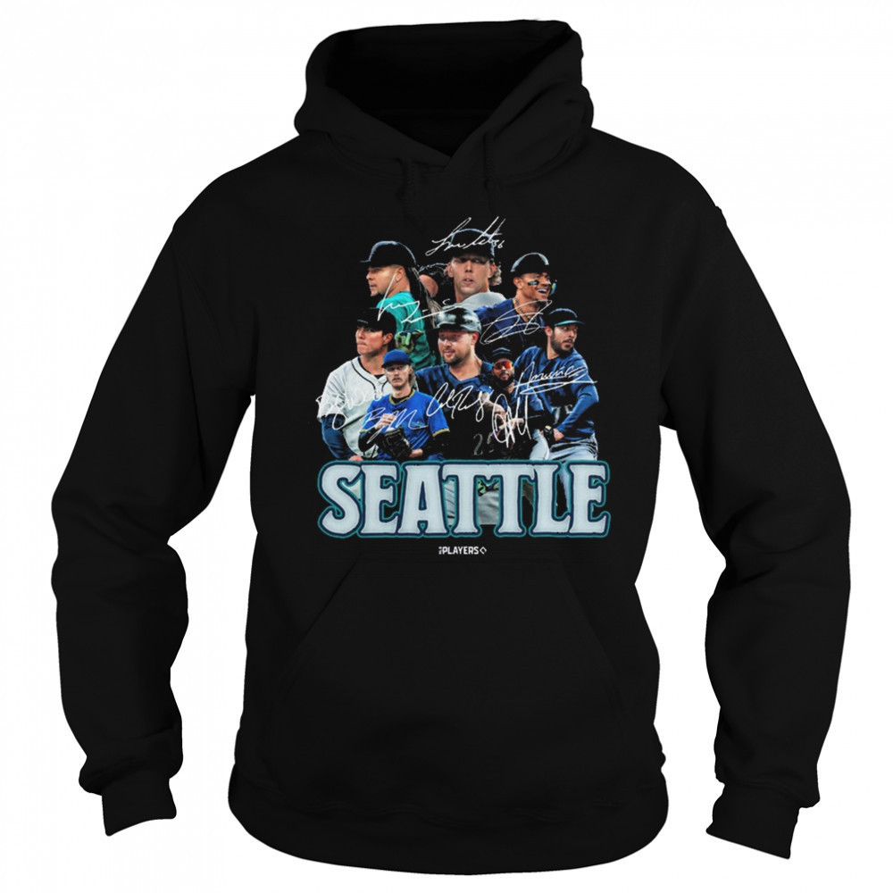 Seattle Mariners MLB Players Series Signatures Shirt Sweatshirt