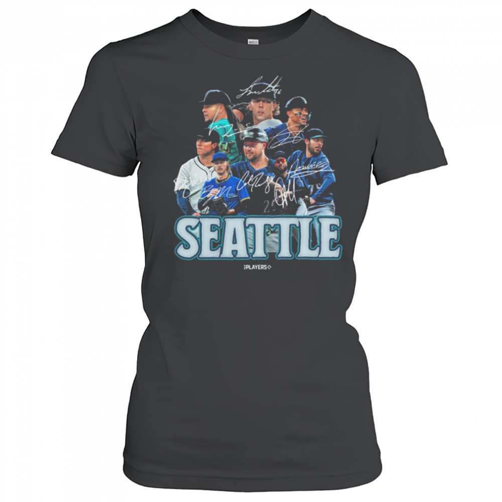 Seattle Mariners MLB Players Series Signatures Shirt Women's T-shirt