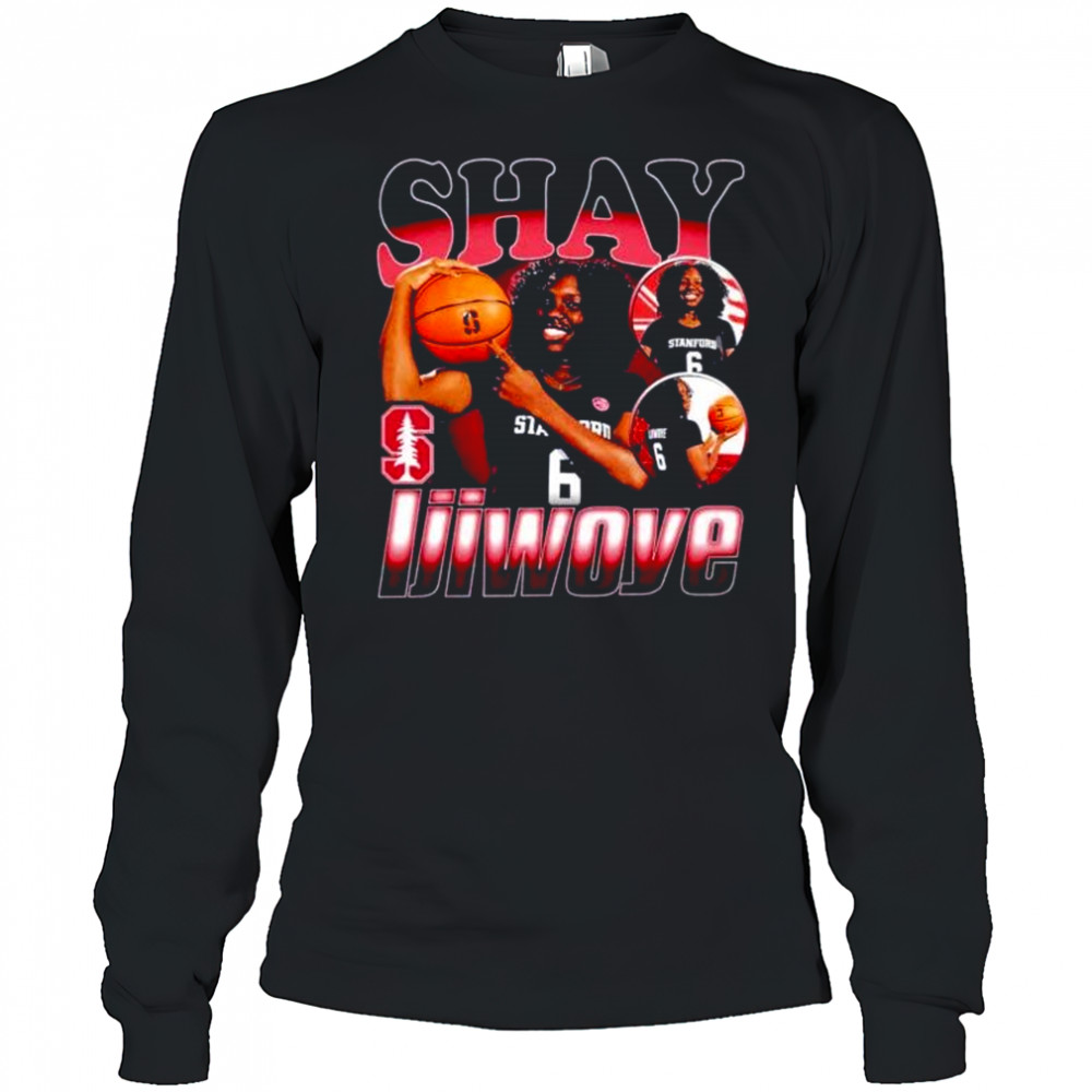 Shay Ijiwoye Stanford Cardinal vintage graphic shirt Long Sleeved