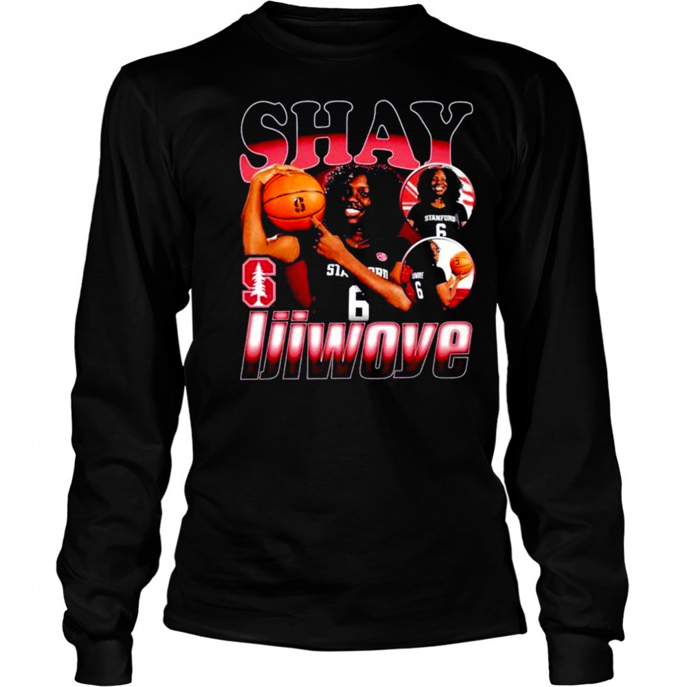 Shay Ijiwoye Stanford Cardinal vintage graphic shirt Long Sleeved