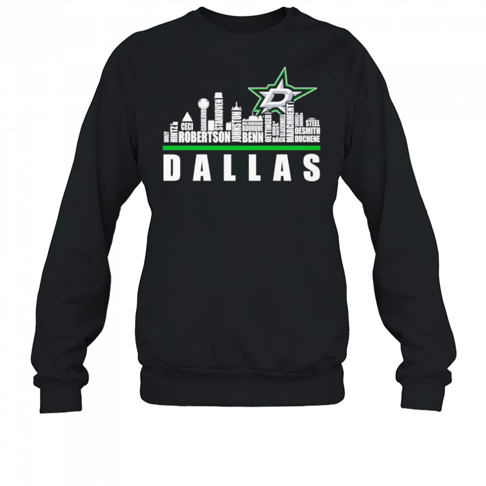 Skyline Dallas Stars name shirt Sweatshirt