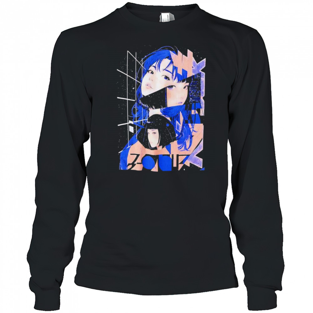 Space Symphony Anime Girl shirt Long Sleeved