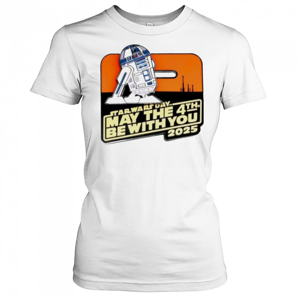 Star war day may the 4th be with you 2025 R2-D2 shirt Women's T-shirt