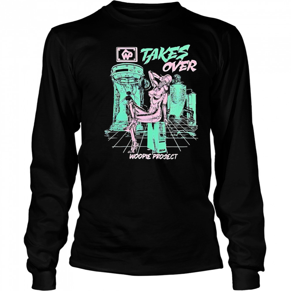 Takes Over Woopie Project graphic shirt Long Sleeved