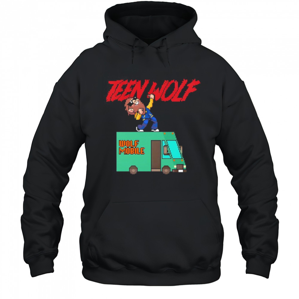 Teen Wolf Wolfmobile 8bits shirt Hoodie