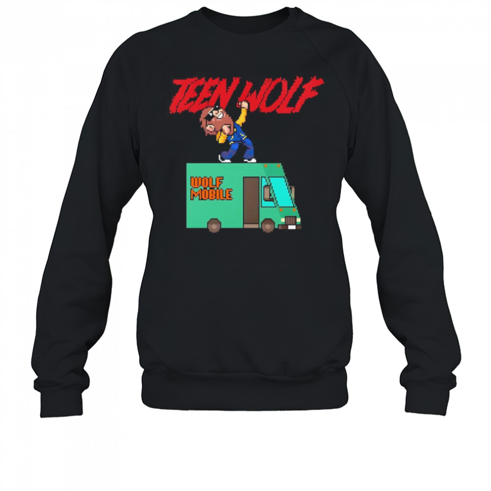 Teen Wolf Wolfmobile 8bits shirt Sweatshirt