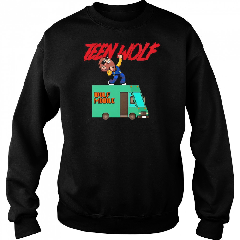 Teen Wolf Wolfmobile 8bits shirt Hoodie