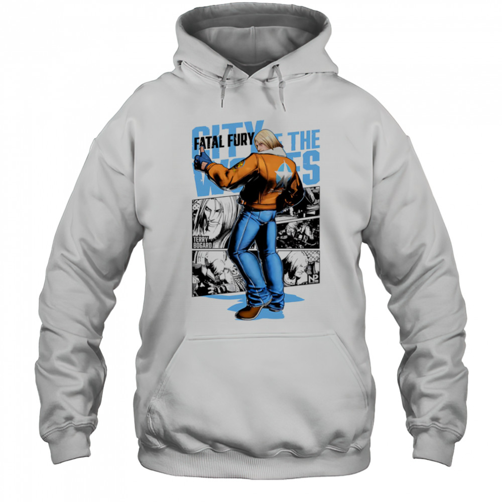 Terry Bogard City of the Wolves shirt Hoodie