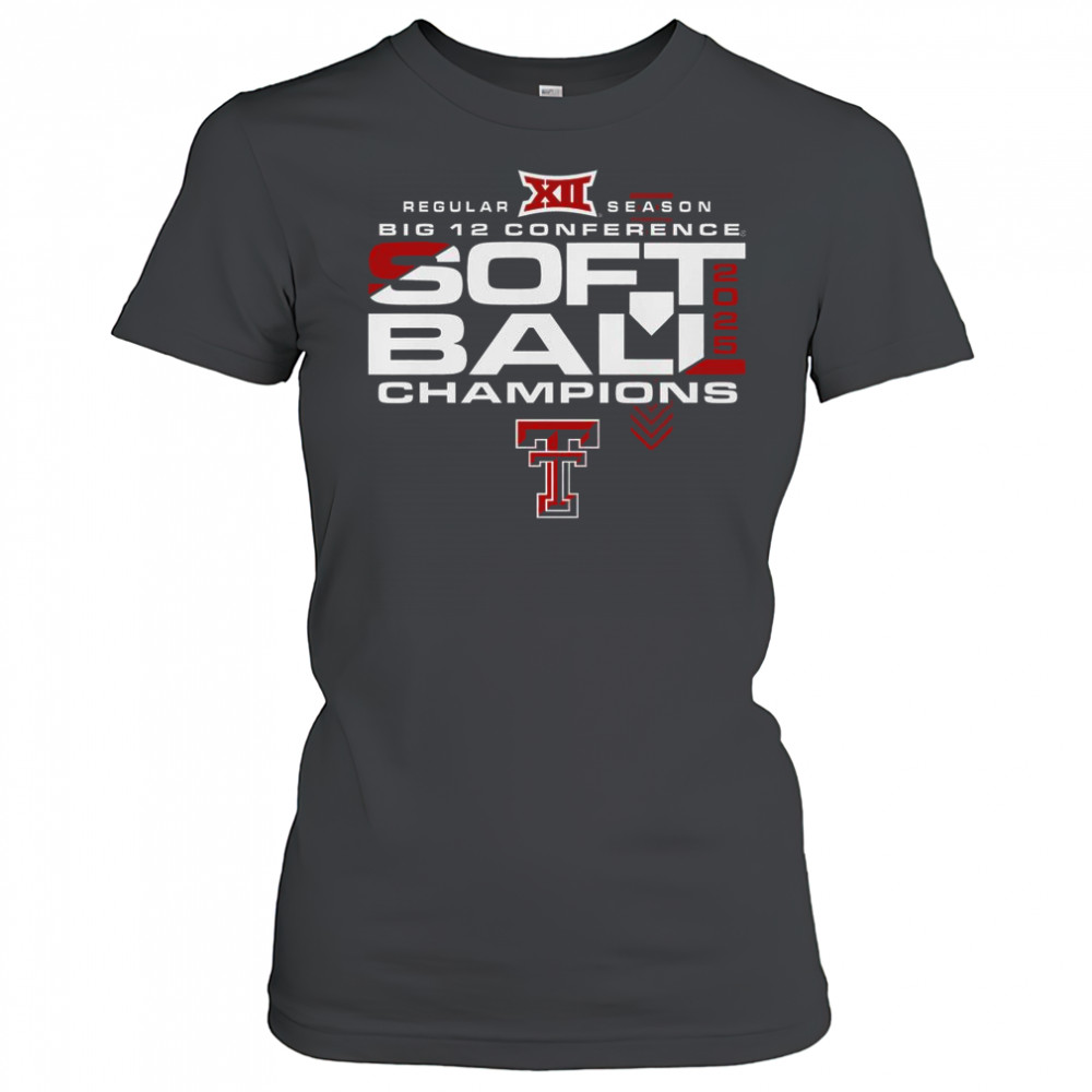 Texas Tech Red Raiders 2025 Big 12 Softball Regular Season Champions T-Shirt Women's T-shirt