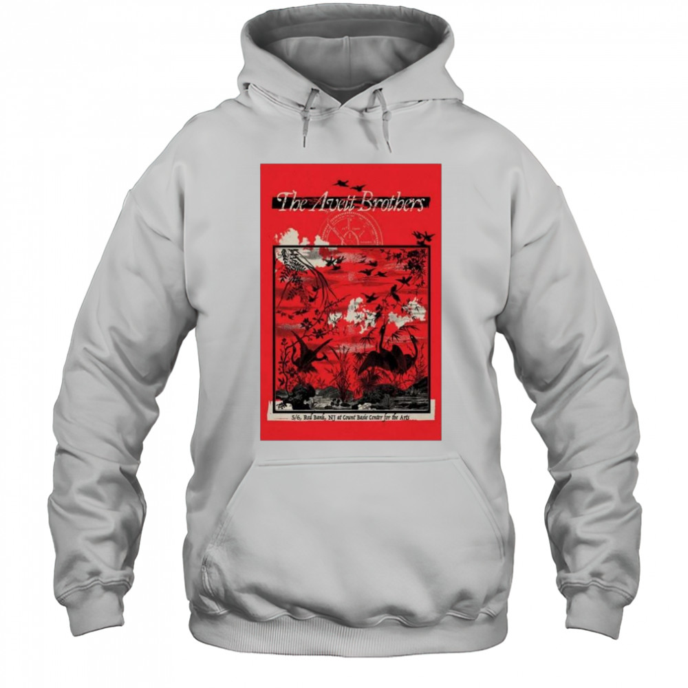 The Avett Brothers Count Basie Center For The Arts, Red Bank, NJ May 6 2025 Concert t-shirt Hoodie