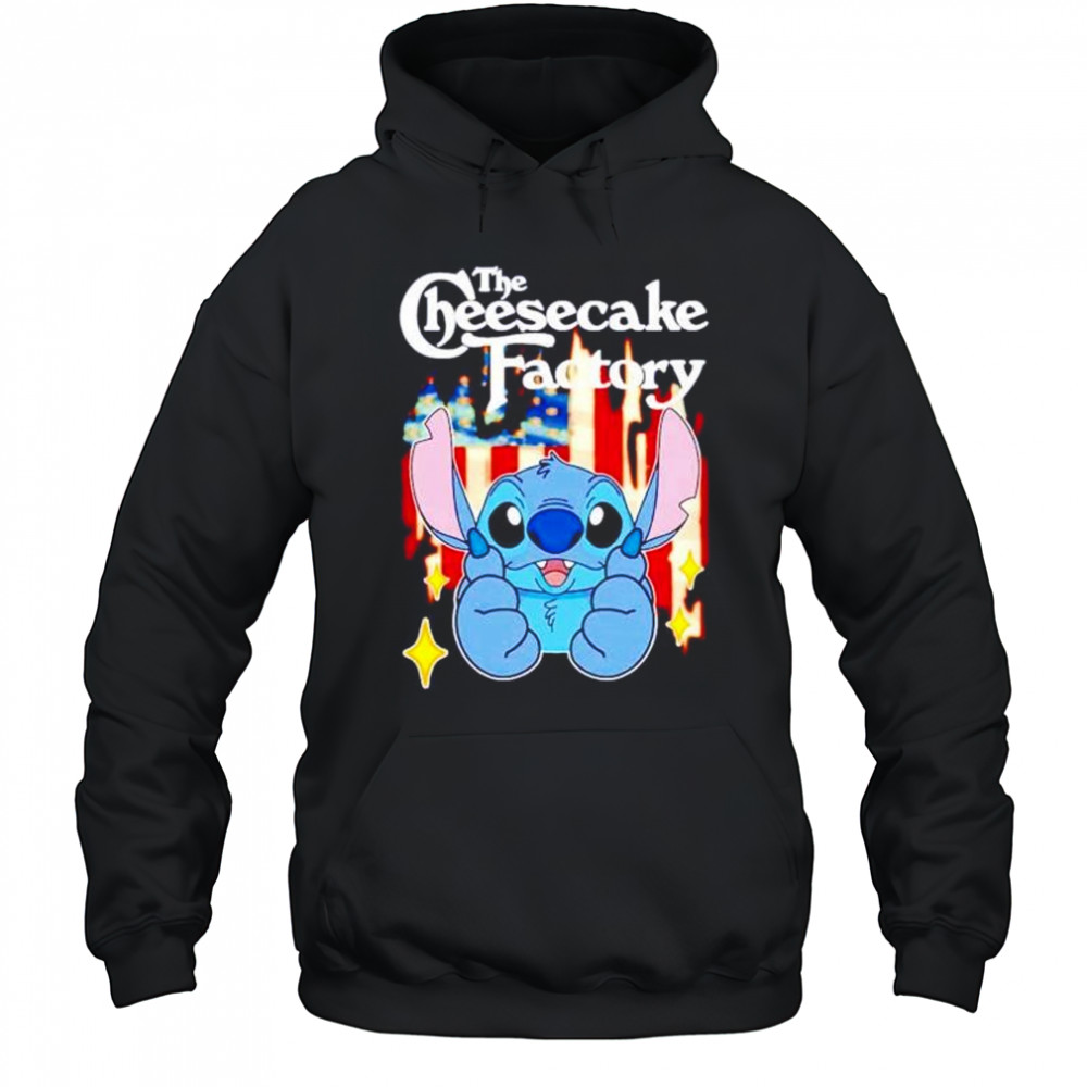 The Cheesecake Factory Stitch US flag 4th of July shirt Hoodie