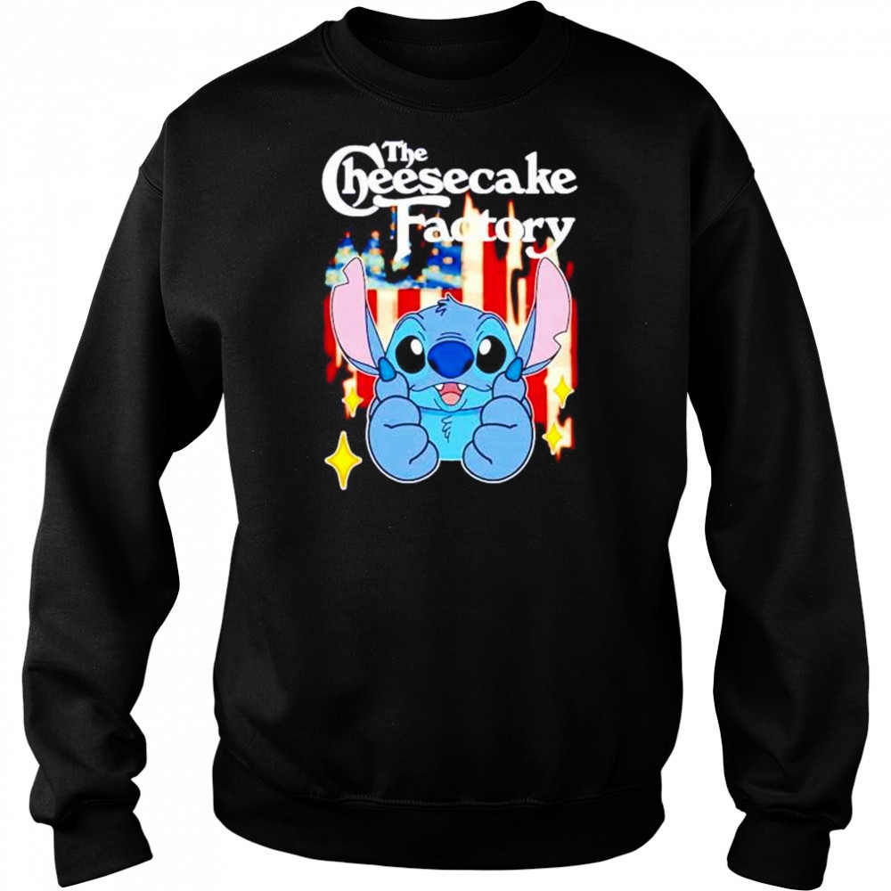 The Cheesecake Factory Stitch US flag 4th of July shirt Hoodie