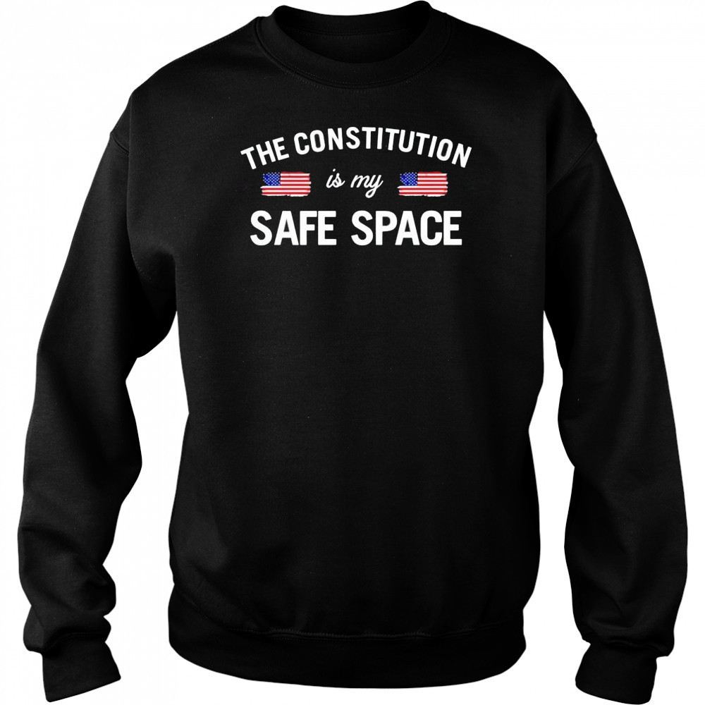 The constitution is my safe space US shirt Hoodie