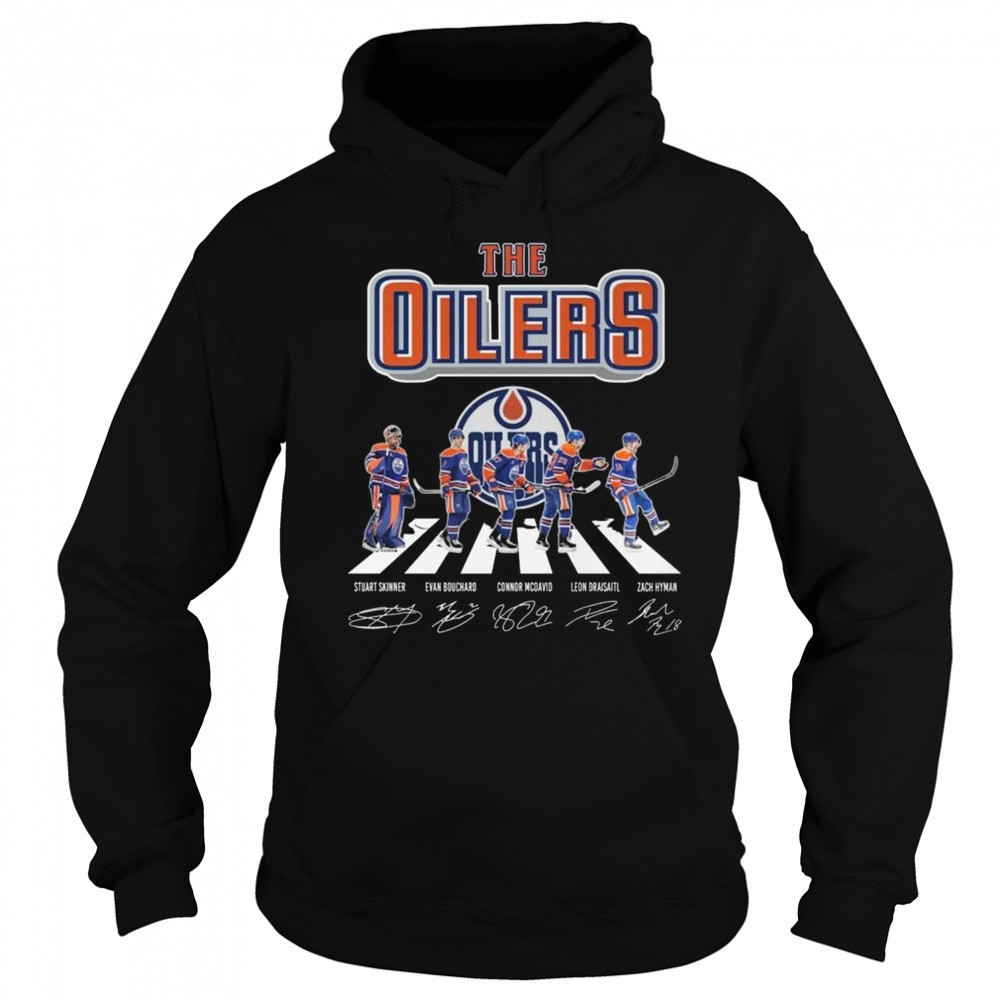 The Edmonton Oilers Signatures Walking 2025 Shirt Sweatshirt