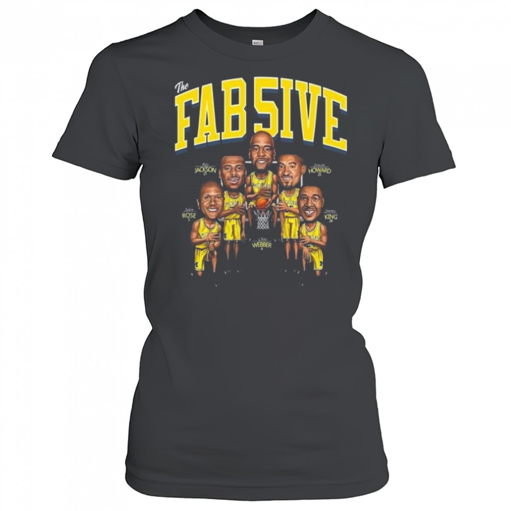 The Fab Five 5 Basketball Shirt Women's T-shirt