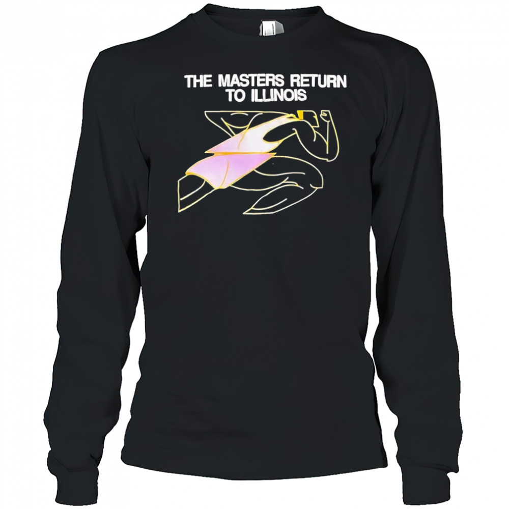 The master return to Illinois shirt Long Sleeved