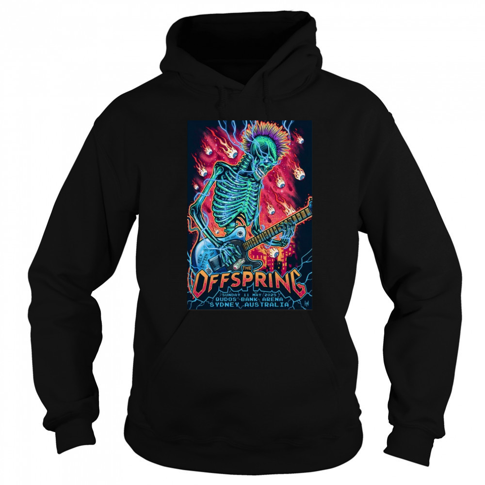 The Offspring Qudos Bank Arena May 11 2025 Tour Shirt Sweatshirt