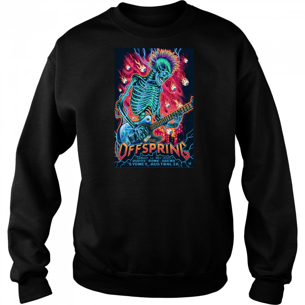 The Offspring Qudos Bank Arena May 11 2025 Tour Shirt Hoodie