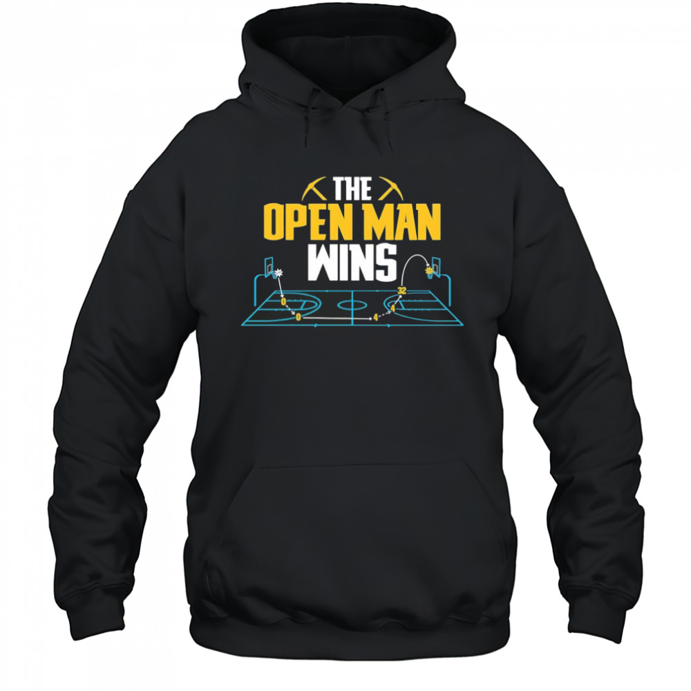 The Open Man Wins shirt Hoodie