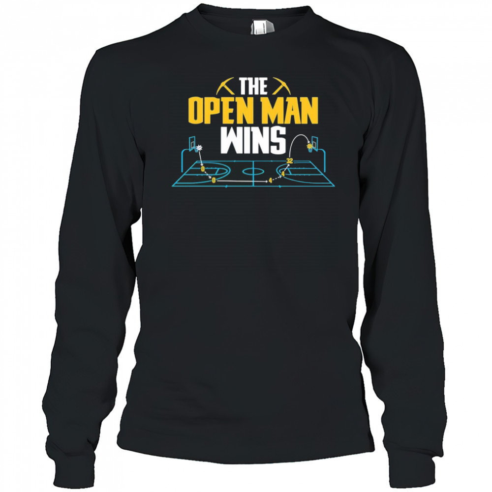 The Open Man Wins shirt Long Sleeved