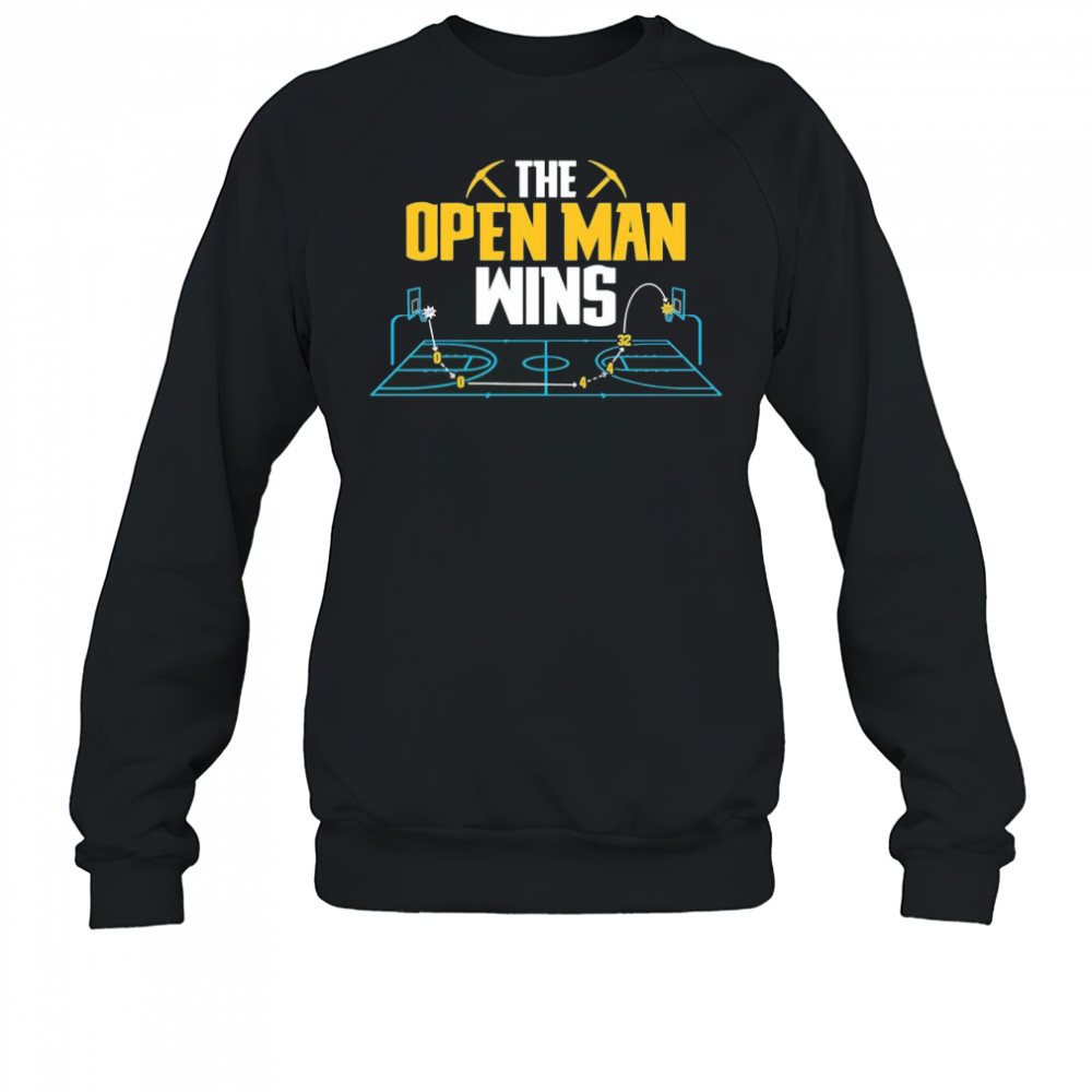 The Open Man Wins shirt Sweatshirt