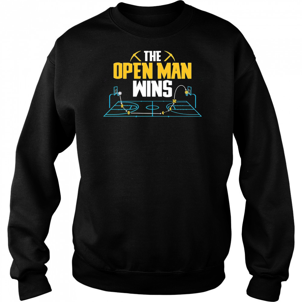 The Open Man Wins shirt Hoodie