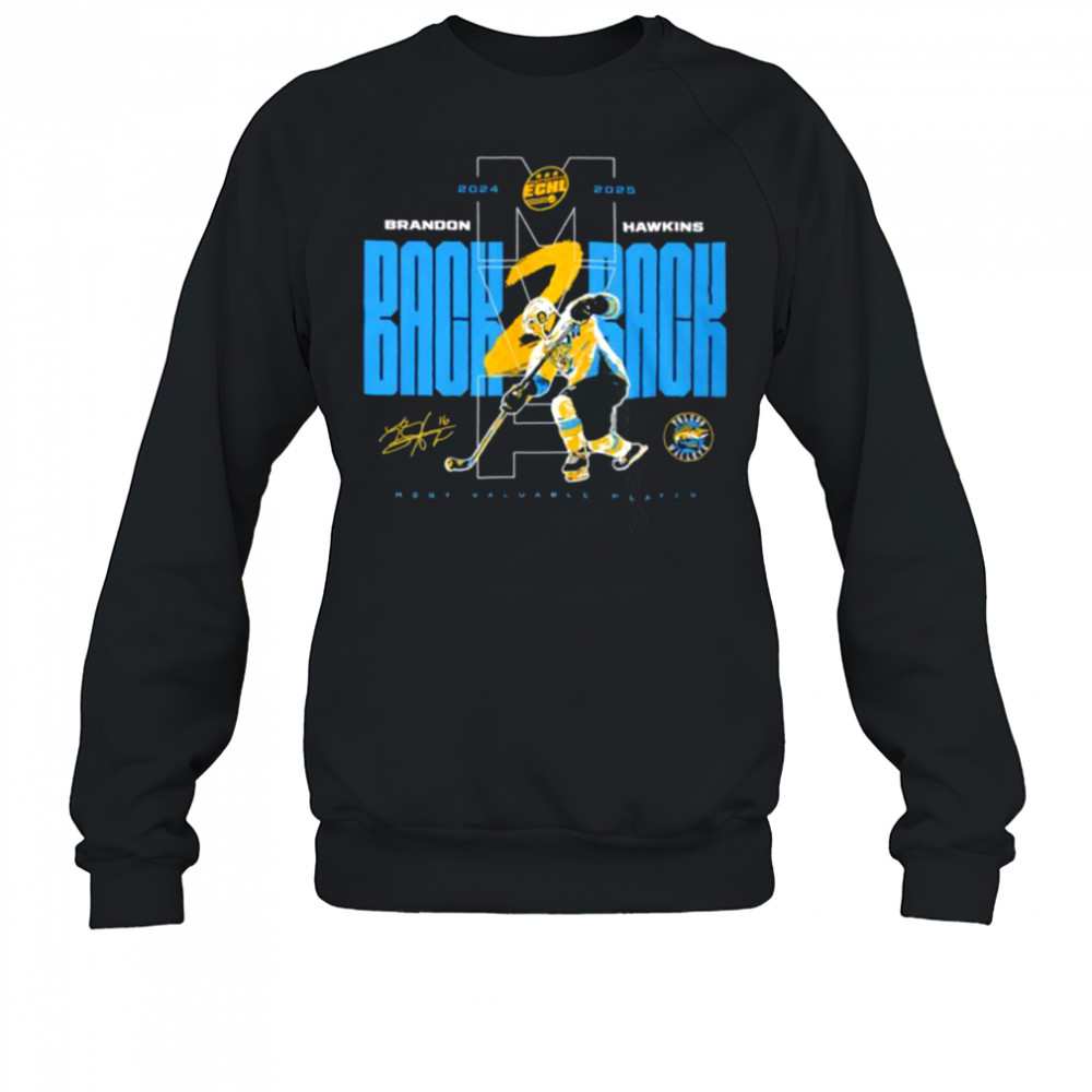 Toledo Walleye Brandon Hawkins MVP shirt Sweatshirt
