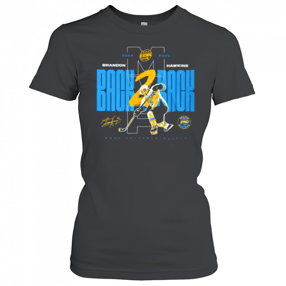 Toledo Walleye Brandon Hawkins MVP shirt Women's T-shirt