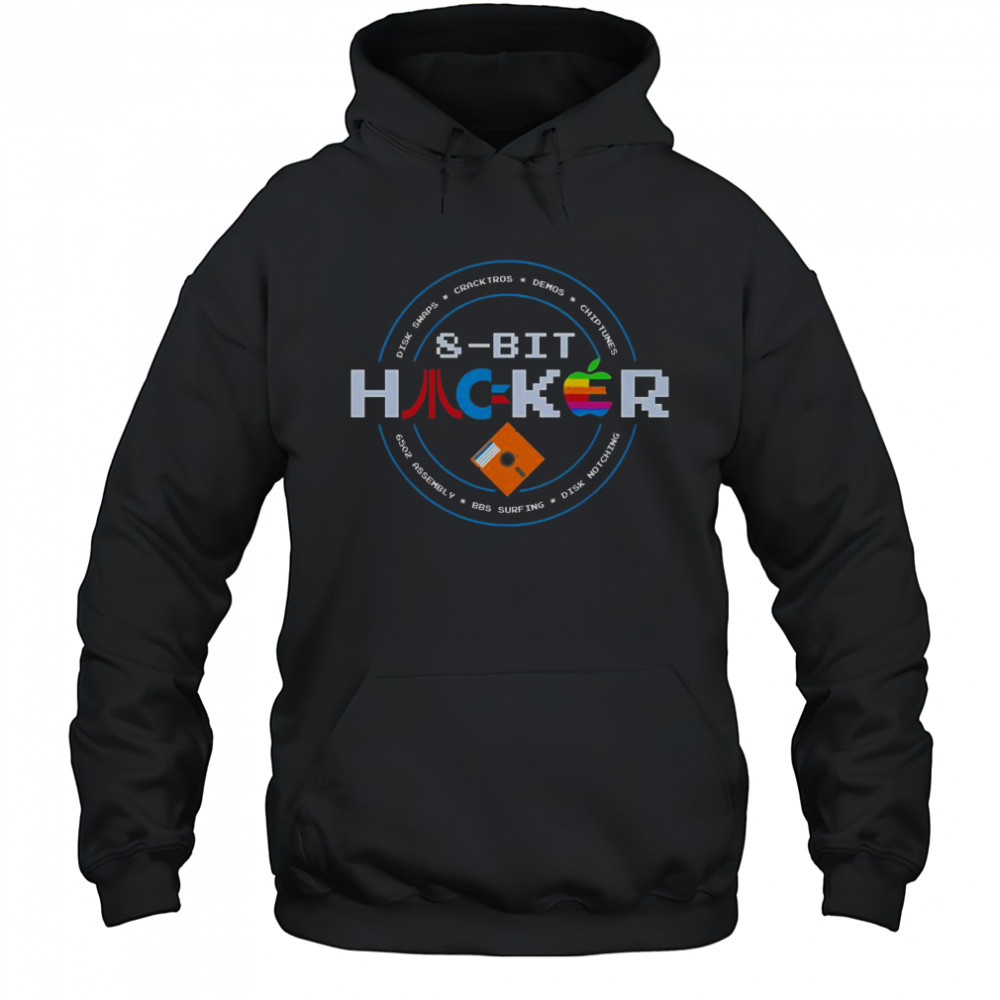 Top 8-Bit Hacker T-Shirt Hoodie