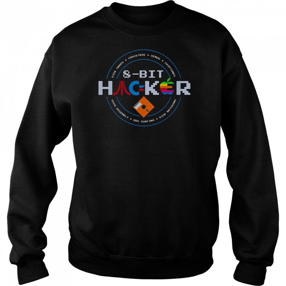 Top 8-Bit Hacker T-Shirt Hoodie