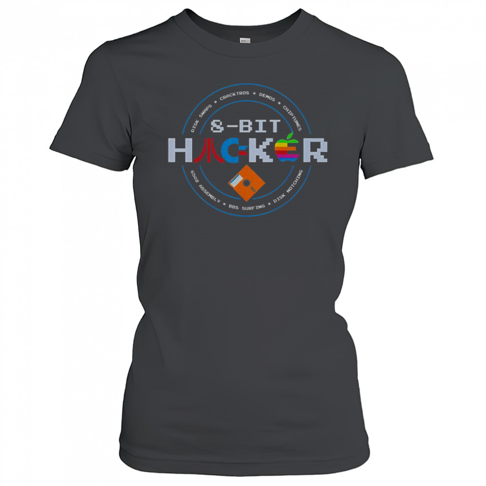 Top 8-Bit Hacker T-Shirt Women's T-shirt
