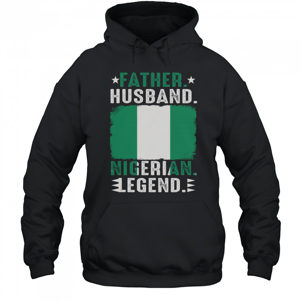 Top Father Husband Nigeria Father’s Day Proud Dad Family Lover T-Shirt Hoodie