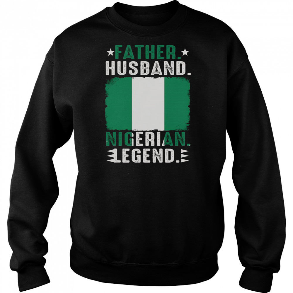 Top Father Husband Nigeria Father’s Day Proud Dad Family Lover T-Shirt Hoodie