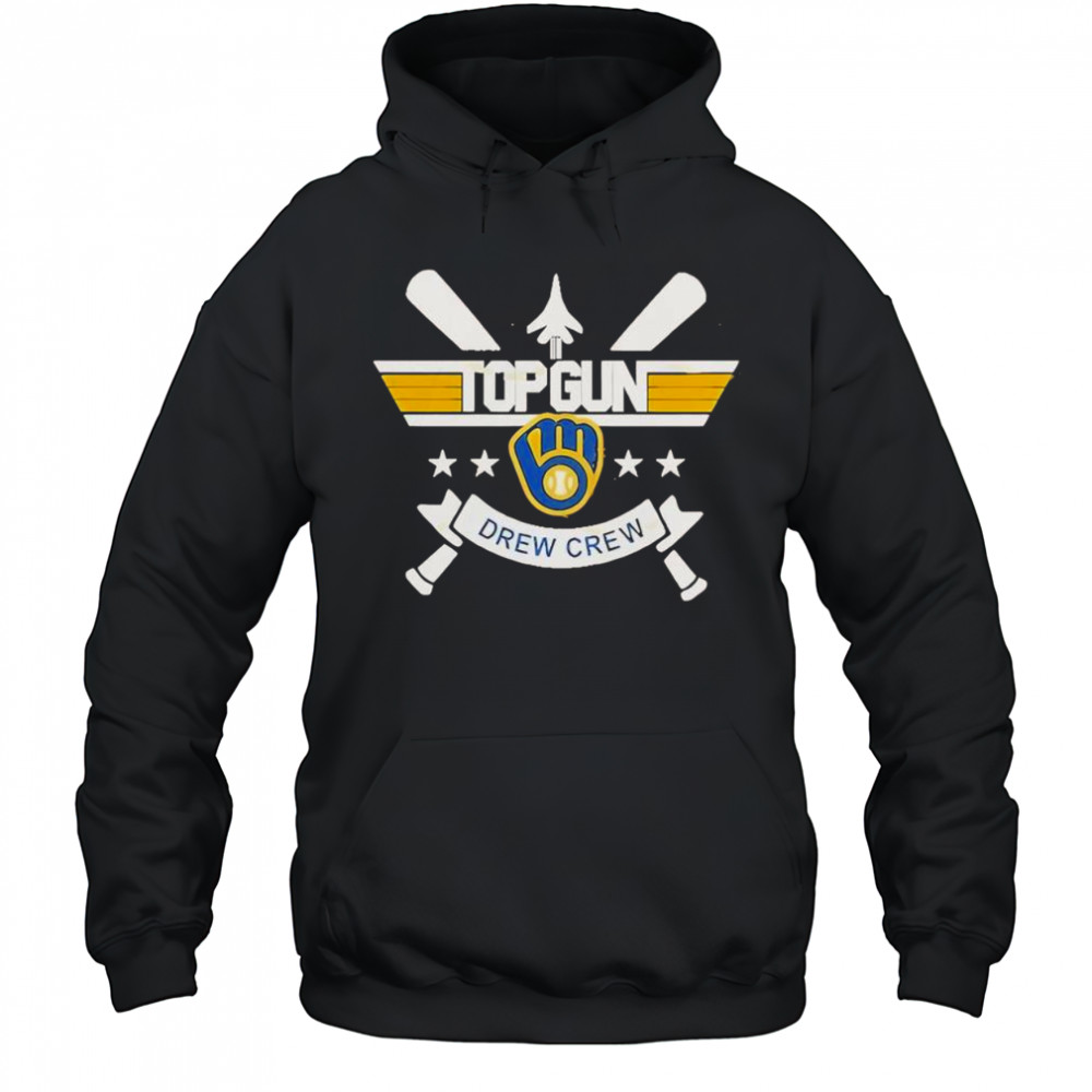 Top Gun Milwaukee Brewers Drew Crew 2025 T-Shirt Hoodie