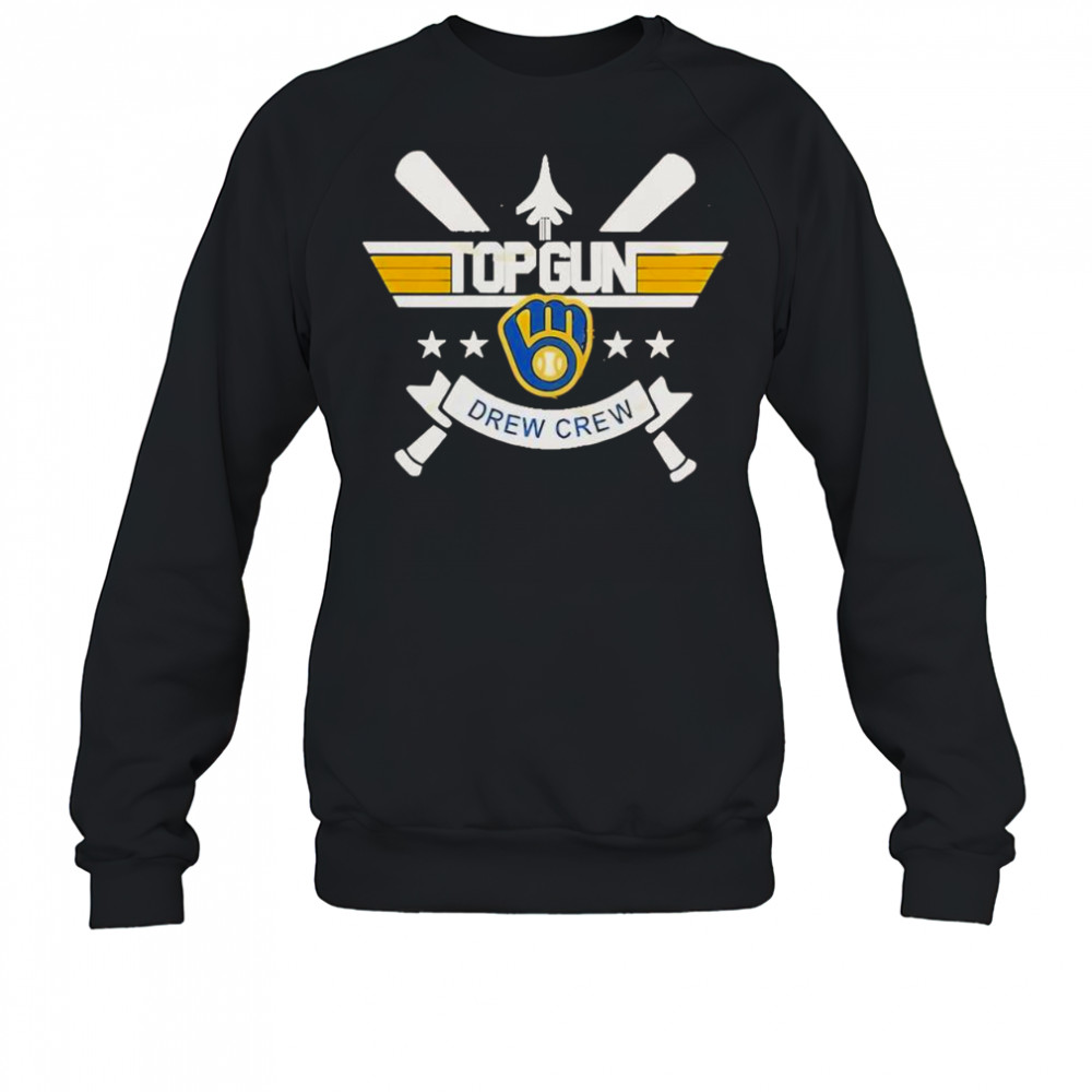 Top Gun Milwaukee Brewers Drew Crew 2025 T-Shirt Sweatshirt