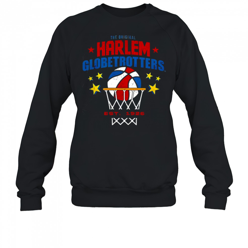 Top Harlem Globetrotters Nothing But Net Est 1926 T-Shirt Sweatshirt