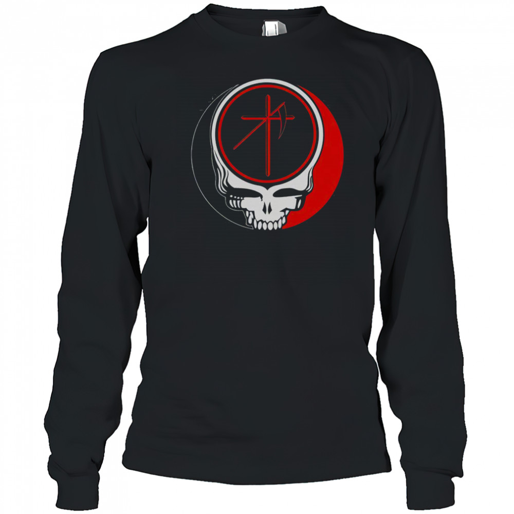 Top Uniform Dead Skull T-Shirt Long Sleeved