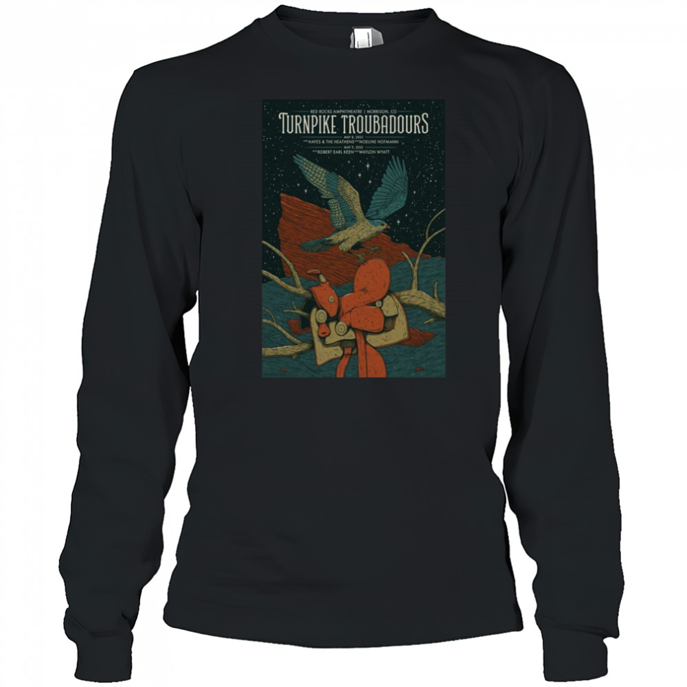 Turnpike Troubadours Red Rocks Amphitheatre Morrison, CO May 8-9 2025 Tour Shirt Long Sleeved
