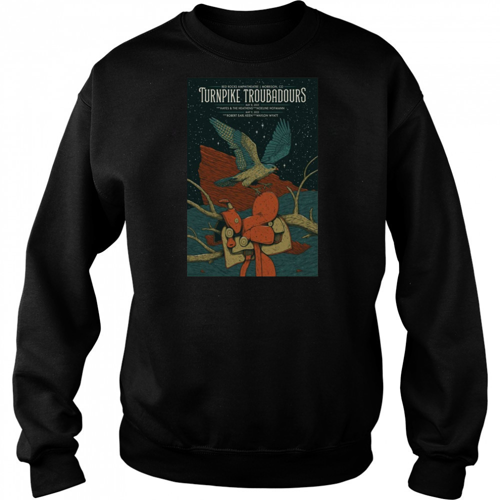 Turnpike Troubadours Red Rocks Amphitheatre Morrison, CO May 8-9 2025 Tour Shirt Hoodie