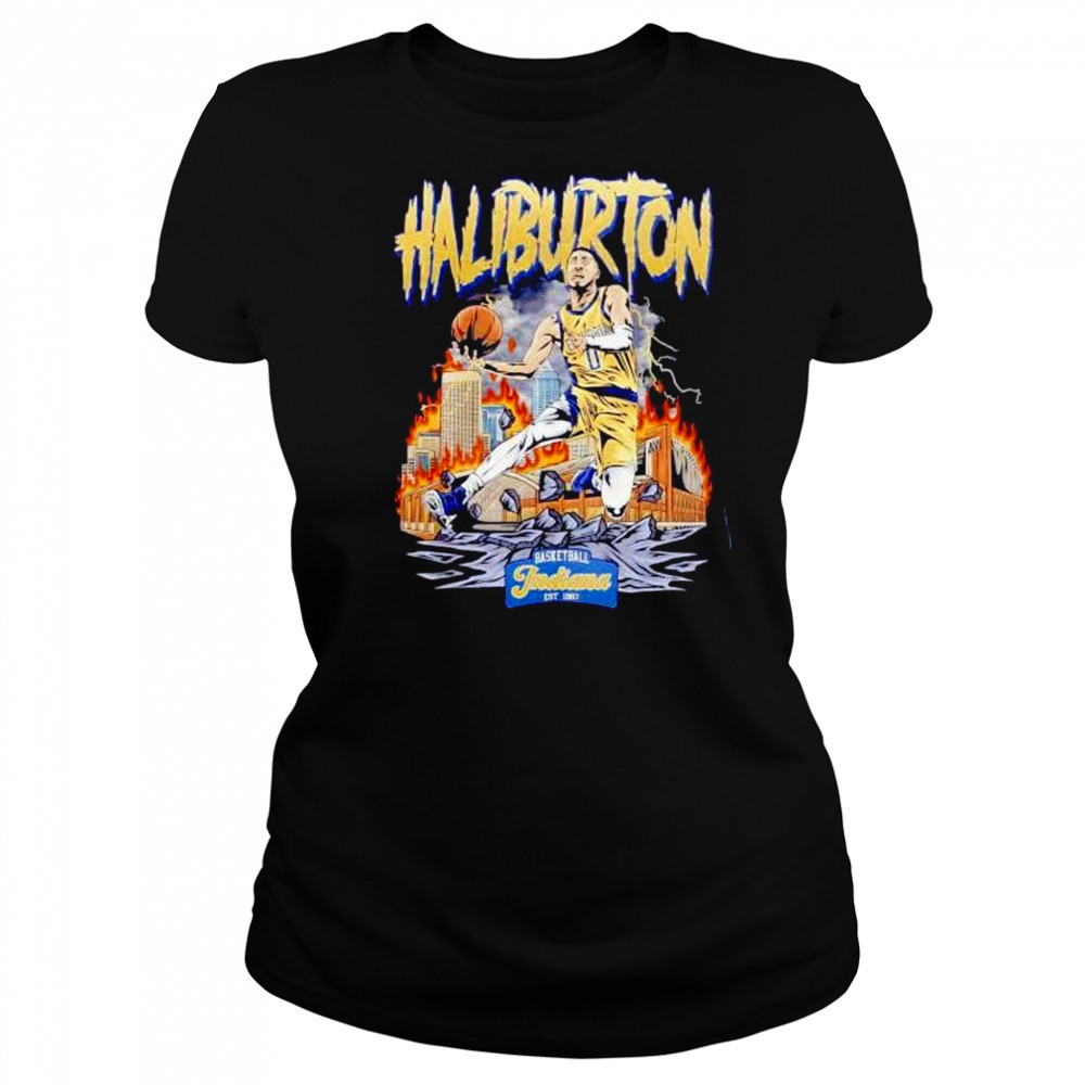 Tyrese Haliburton Indiana Pacers basketball est 1967 shirt Women's T-shirt