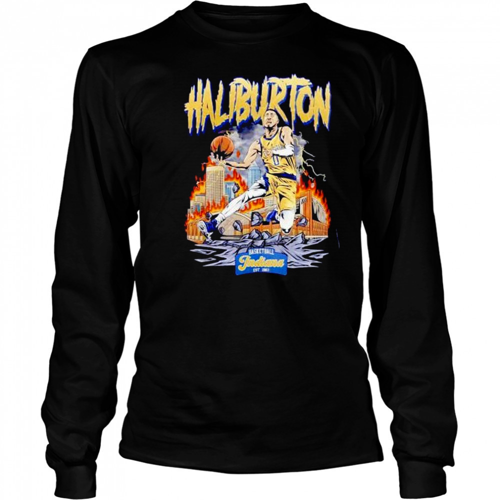 Tyrese Haliburton Indiana Pacers basketball est 1967 shirt Long Sleeved