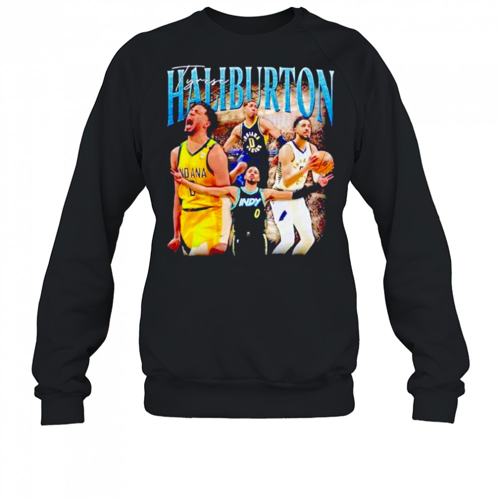 Tyrese Haliburton Indiana Pacers vintage graphic shirt Sweatshirt